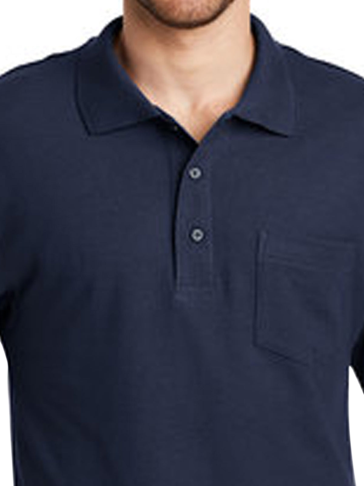 Men's Tall Silk Touch™ Polo with Pocket