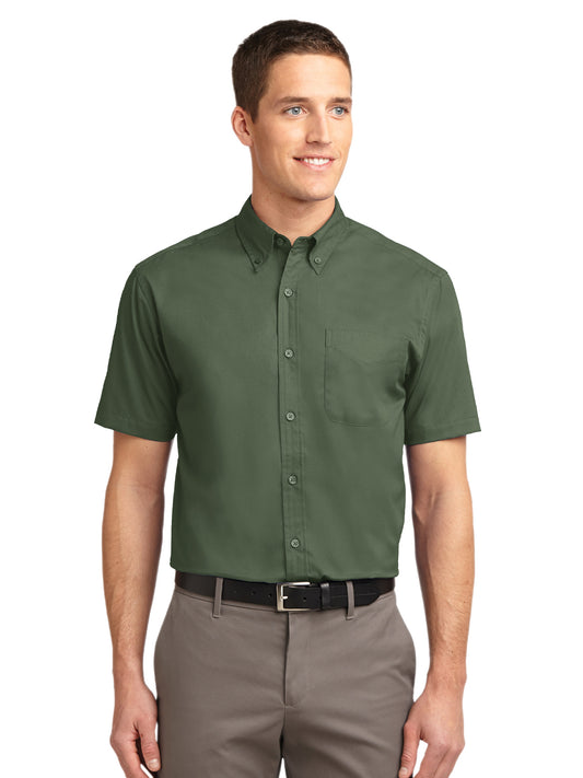 Men's Tall Short Sleeve Easy Care Shirt