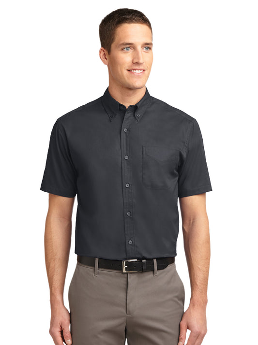 Men's Tall Short Sleeve Easy Care Shirt