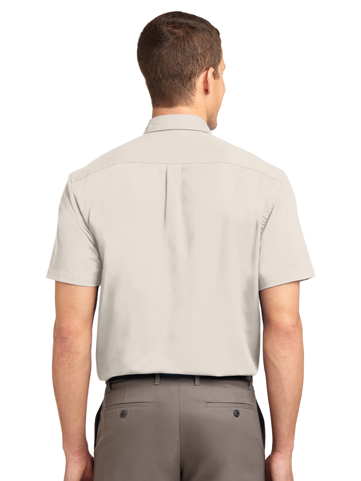 Men's Tall Short Sleeve Easy Care Shirt