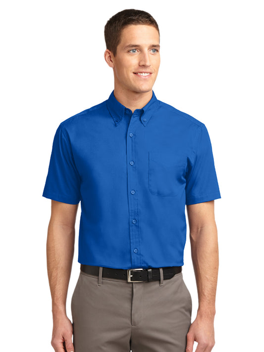 Men's Tall Short Sleeve Easy Care Shirt