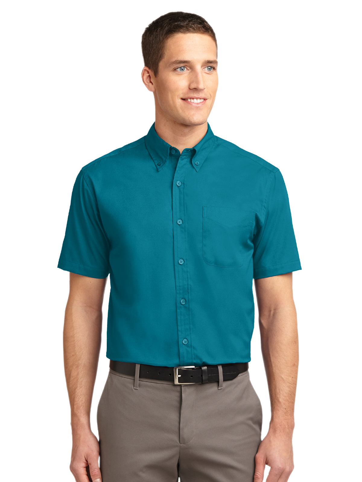 Men's Tall Short Sleeve Easy Care Shirt