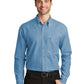 Men's Tall Long Sleeve Denim Shirt