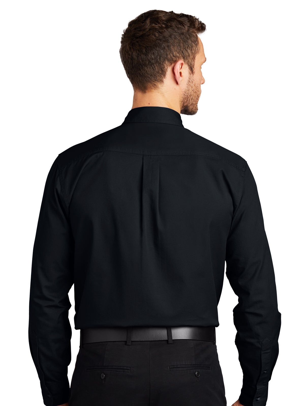 Men's Tall Long Sleeve Twill Shirt