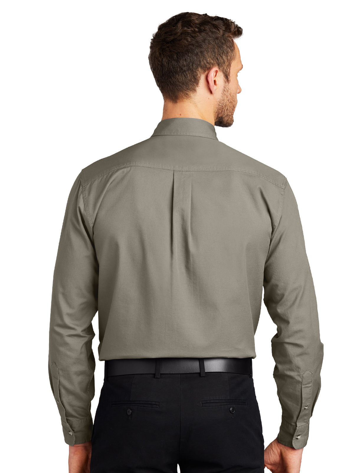 Men's Tall Long Sleeve Twill Shirt