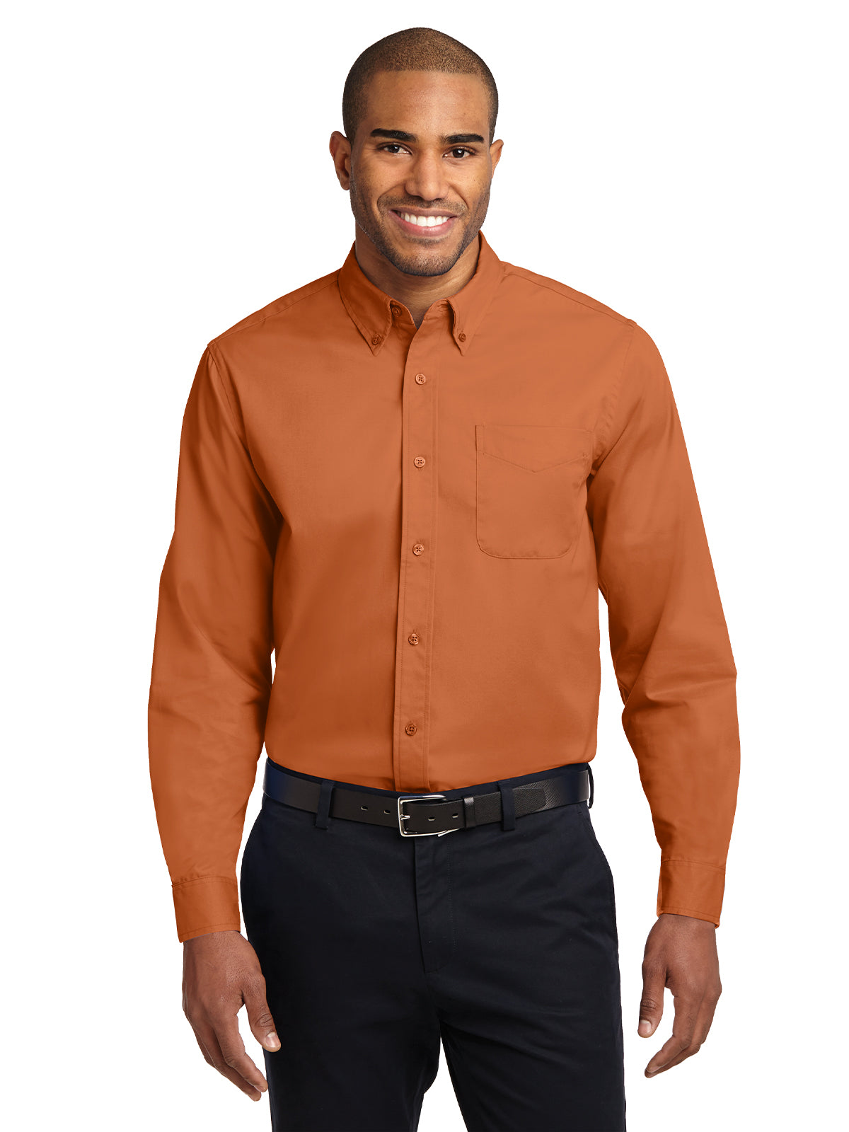 Unisex Tall Long Sleeve Easy Care Shirt