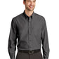 Men's Tall Crosshatch Easy Care Shirt