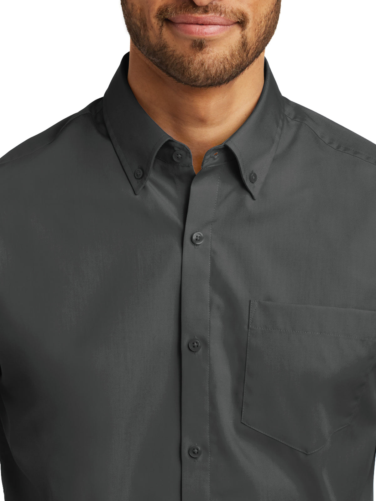 Men's Short Sleeve Poplin Shirt