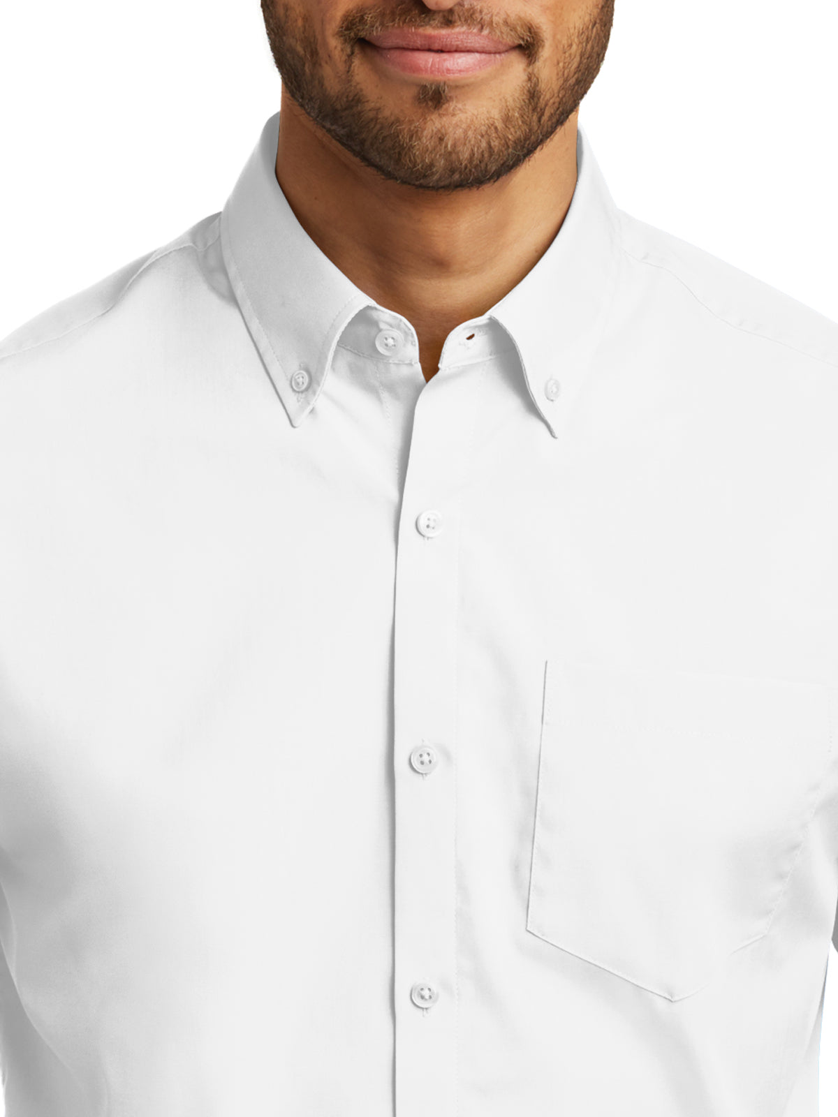 Men's Short Sleeve Poplin Shirt