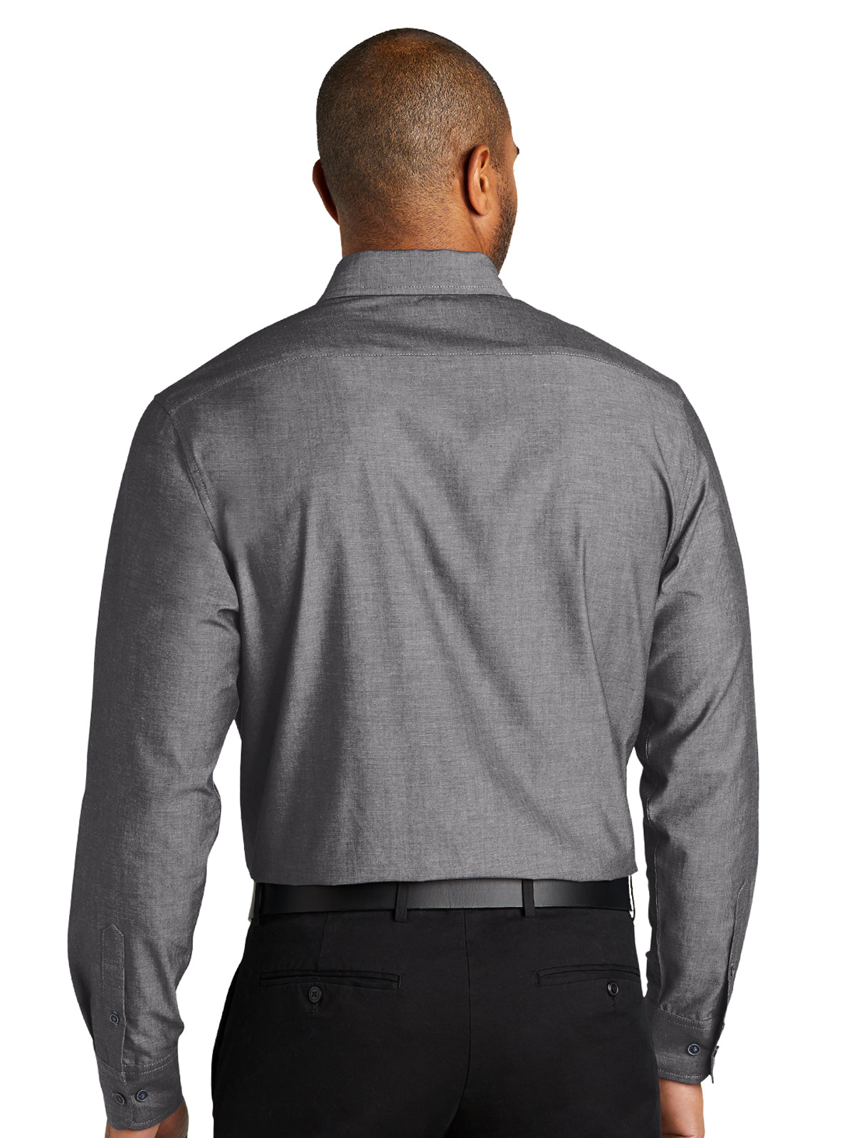 Men's Long Sleeve Chambray Shirt