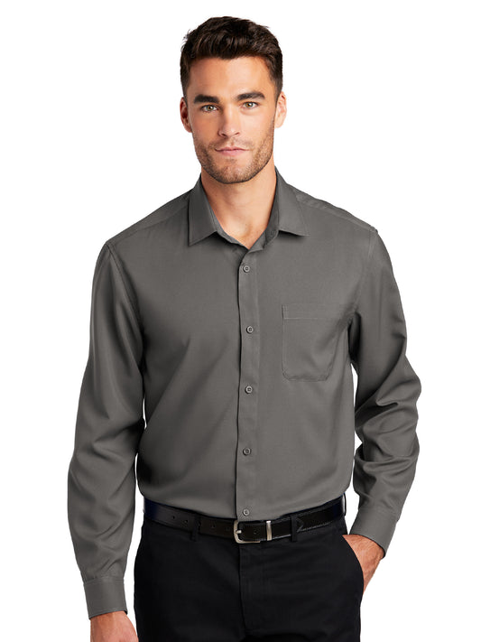 Men's Long Sleeve Button Up Performance Shirt