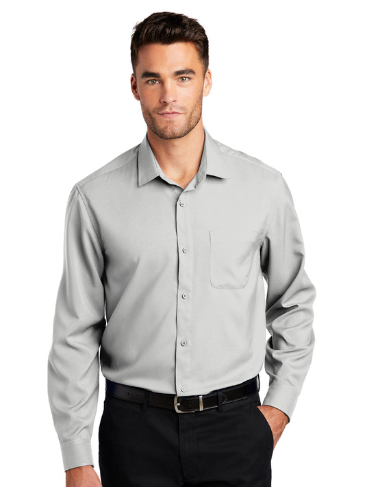 Men's Long Sleeve Button Up Performance Shirt