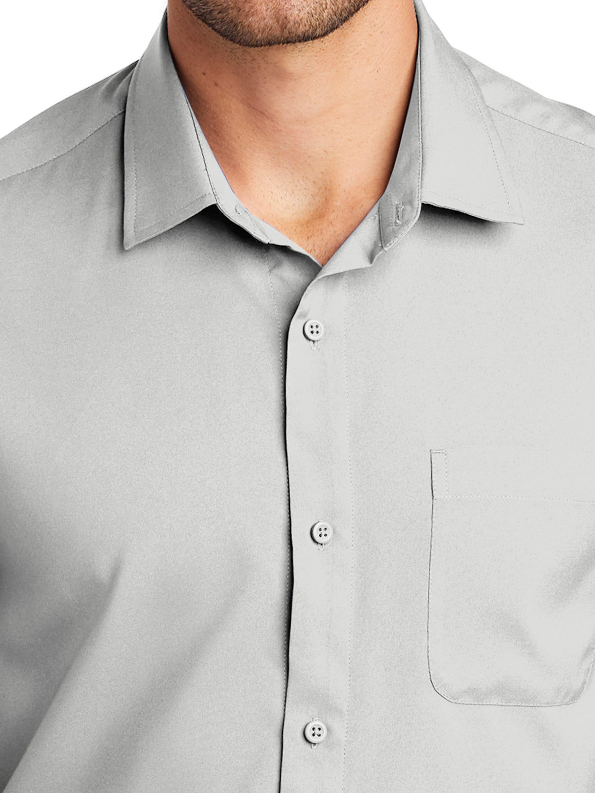 Men's Long Sleeve Button Up Performance Shirt