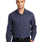 Men's Long Sleeve Button Up Performance Shirt