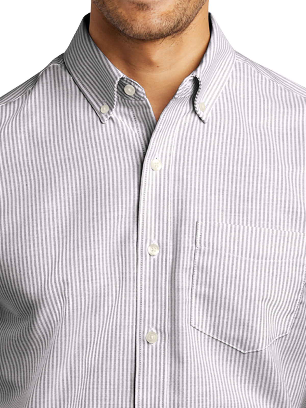 Men's SuperPro Oxford Stripe Shirt