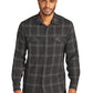 Men's Long Sleeve Ombre Plaid Shirt