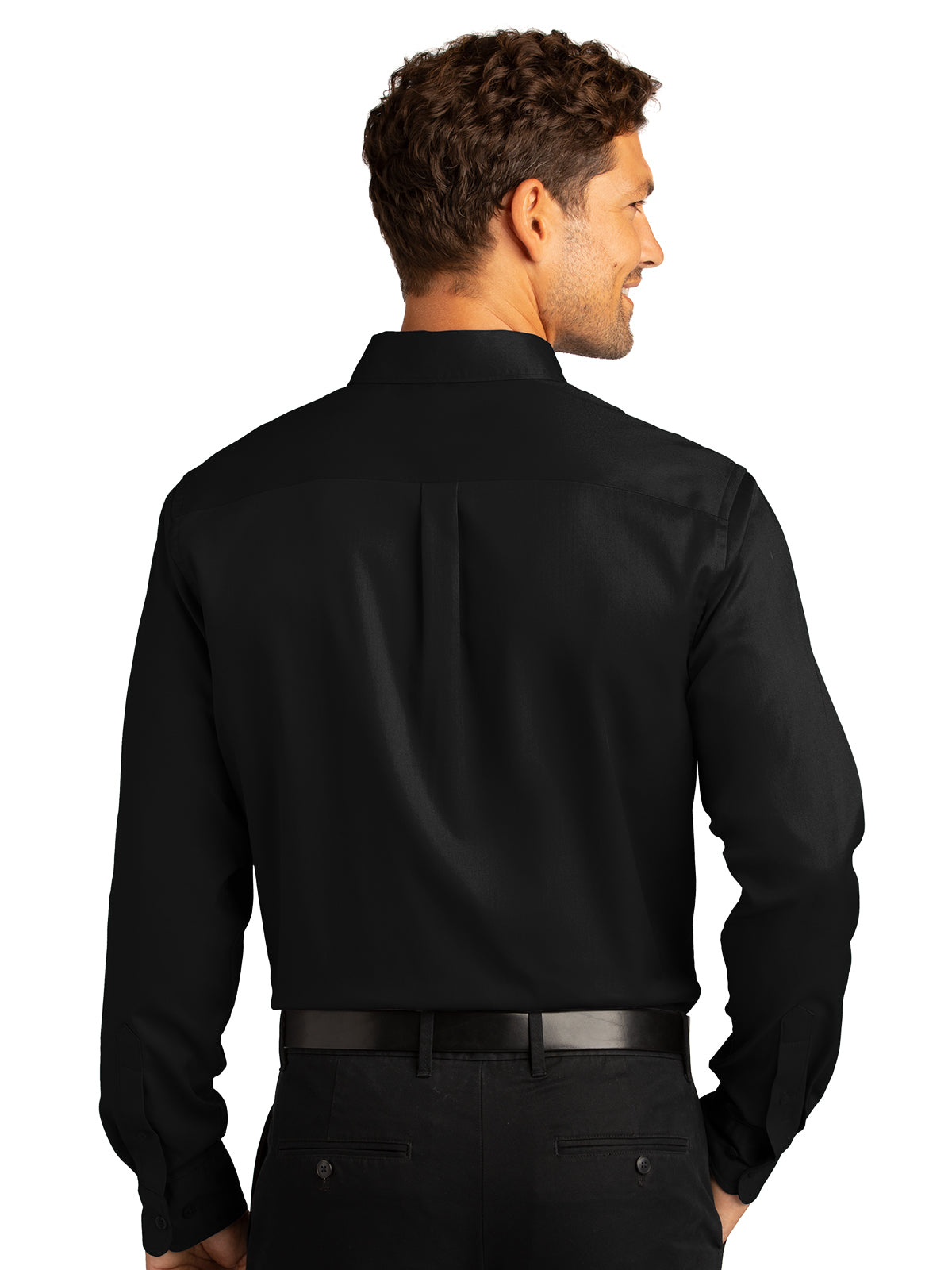 Men's Long Sleeve Button Up Performance Shirt