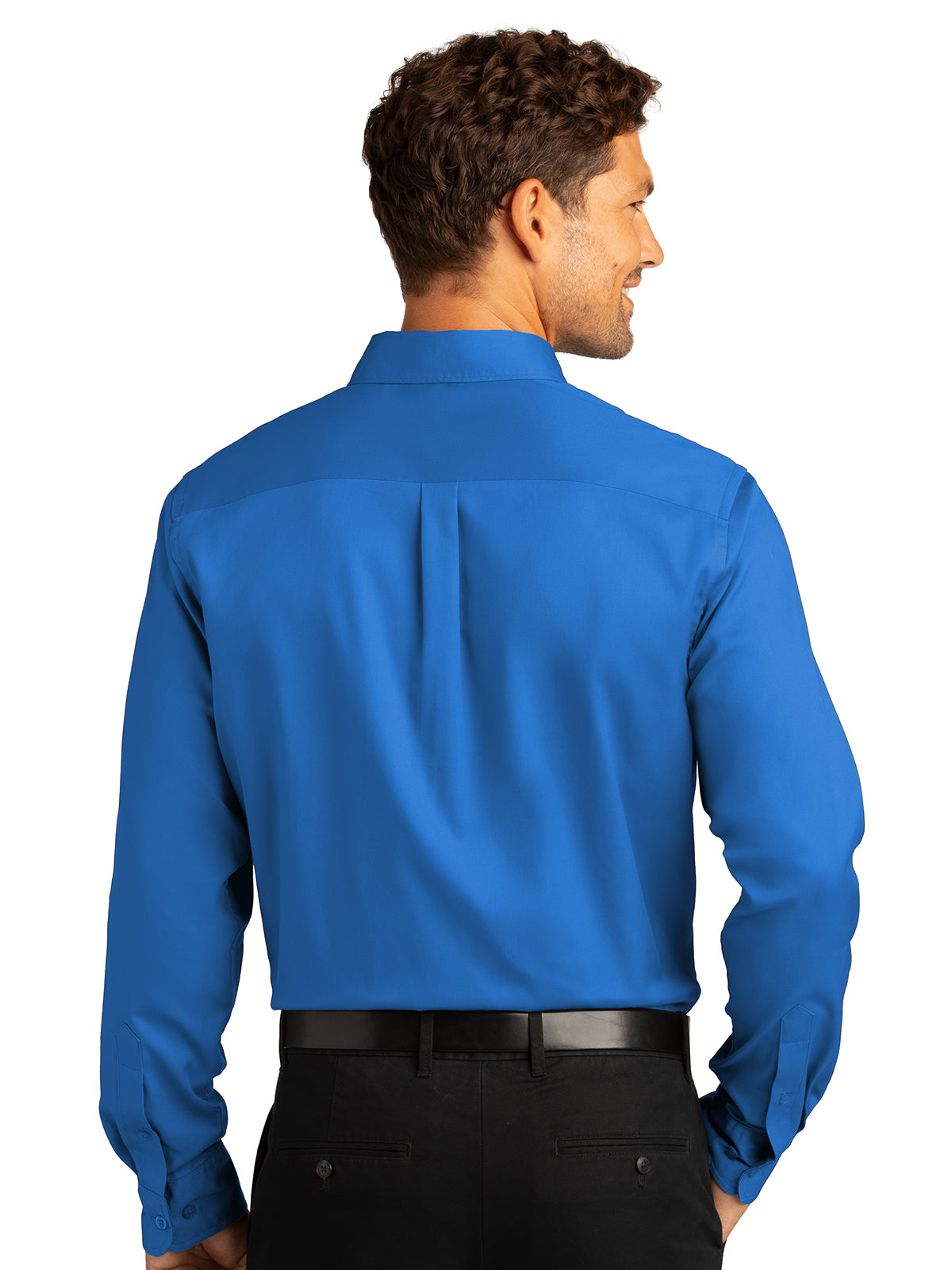 Men's Long Sleeve Button Up Performance Shirt