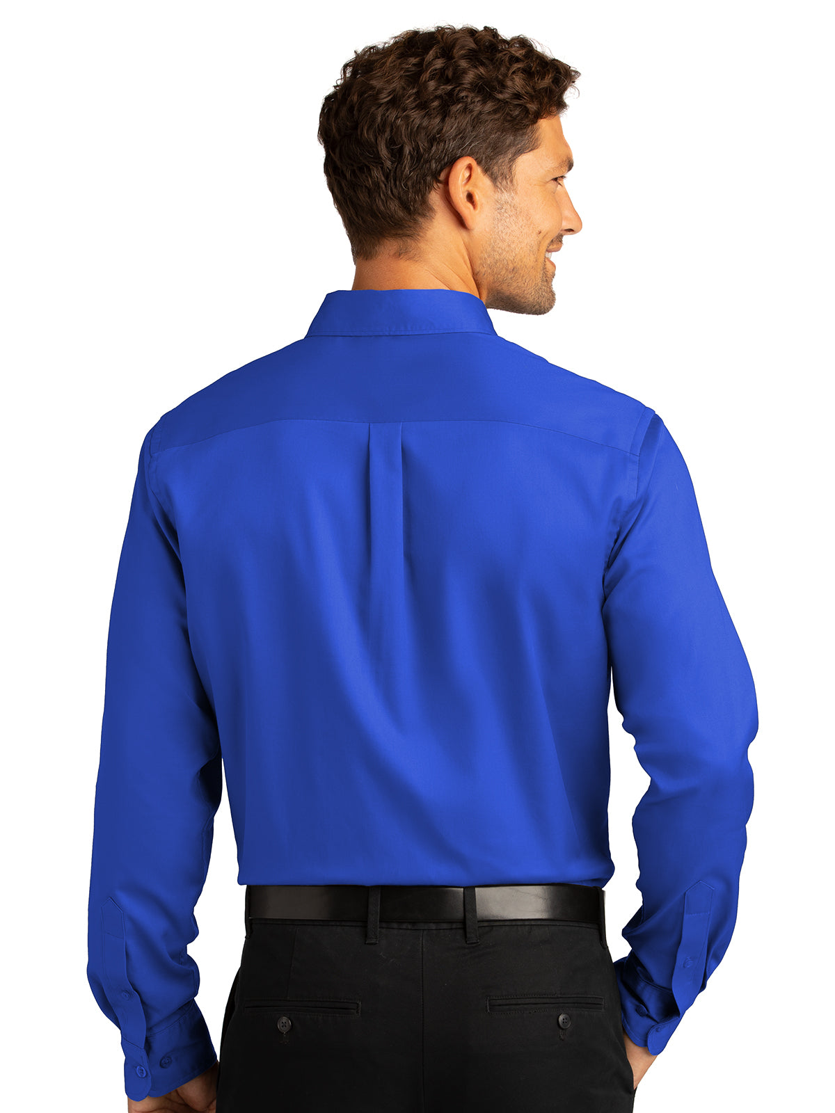 Men's Long Sleeve Button Up Performance Shirt