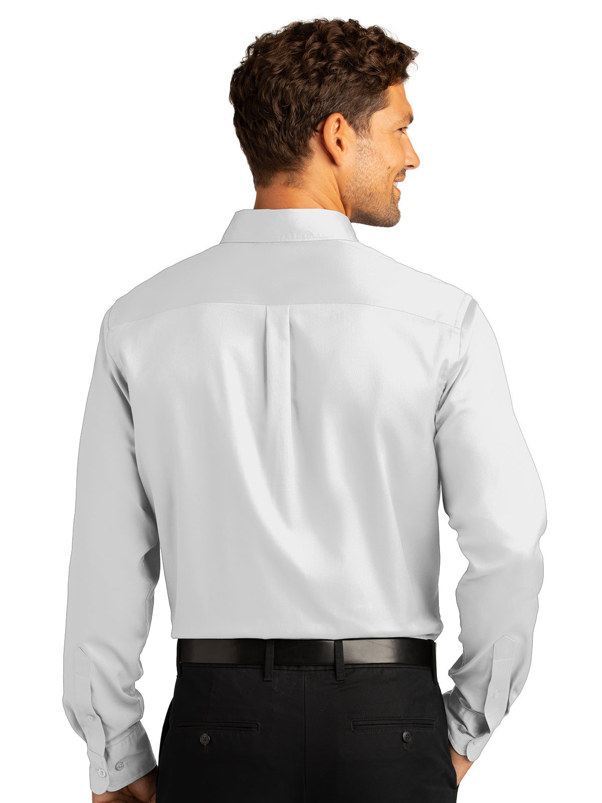 Men's Long Sleeve Button Up Performance Shirt