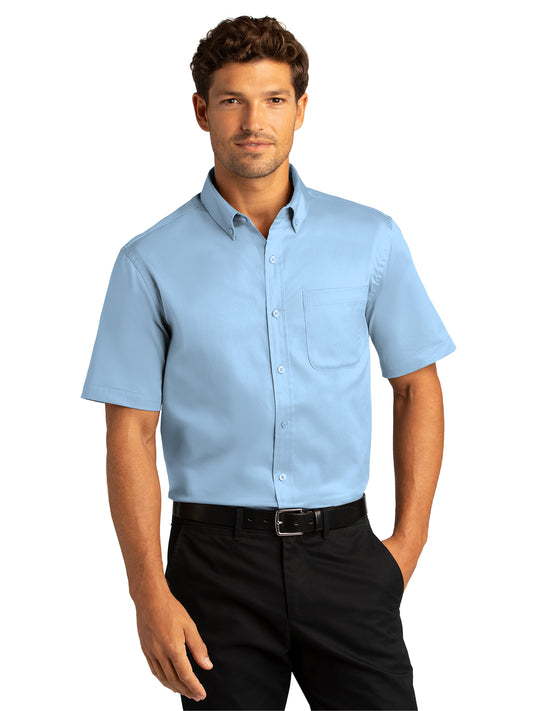 Men's Short Sleeve Button Up Shirt