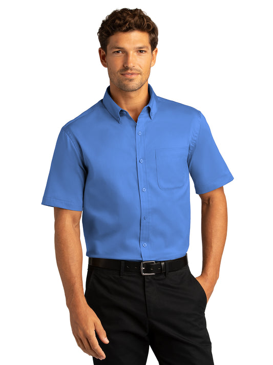 Men's Short Sleeve Button Up Shirt