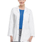 Women's Four-Pocket 32" Mid-Length Snap Front Lab Coat