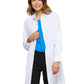 Women's Two-Pocket 40" Full-Length Button Cuff Sleeves Lab Coat