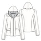 Women's Zip Front Warm-Up Jacket