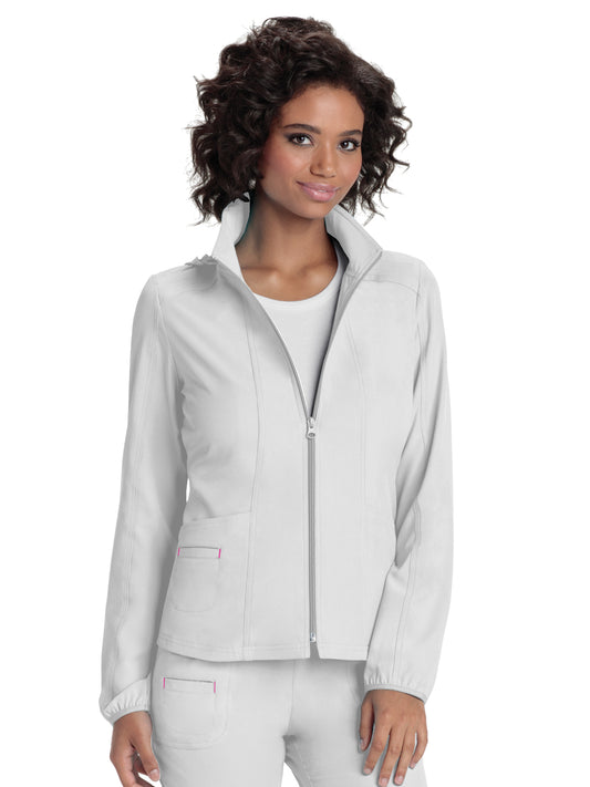 Women's Zip Front Warm-Up Jacket