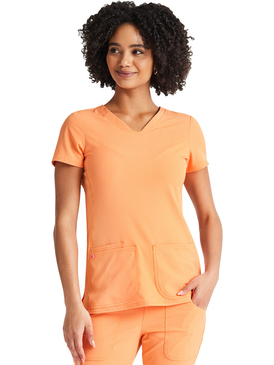 Women's Shaped V-Neck Top