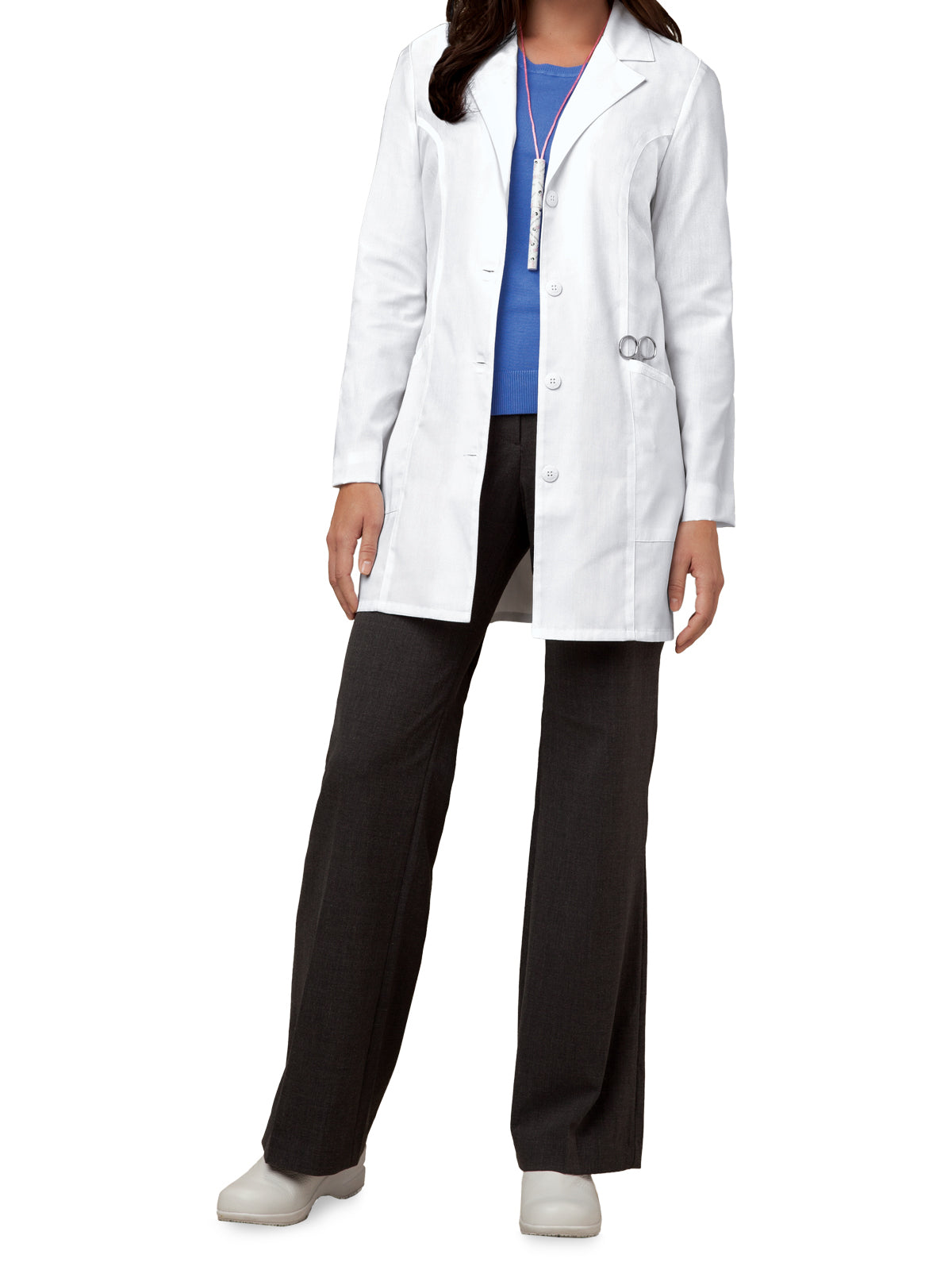 Women's Two-Pocket 32" Mid-Length Lab Coat