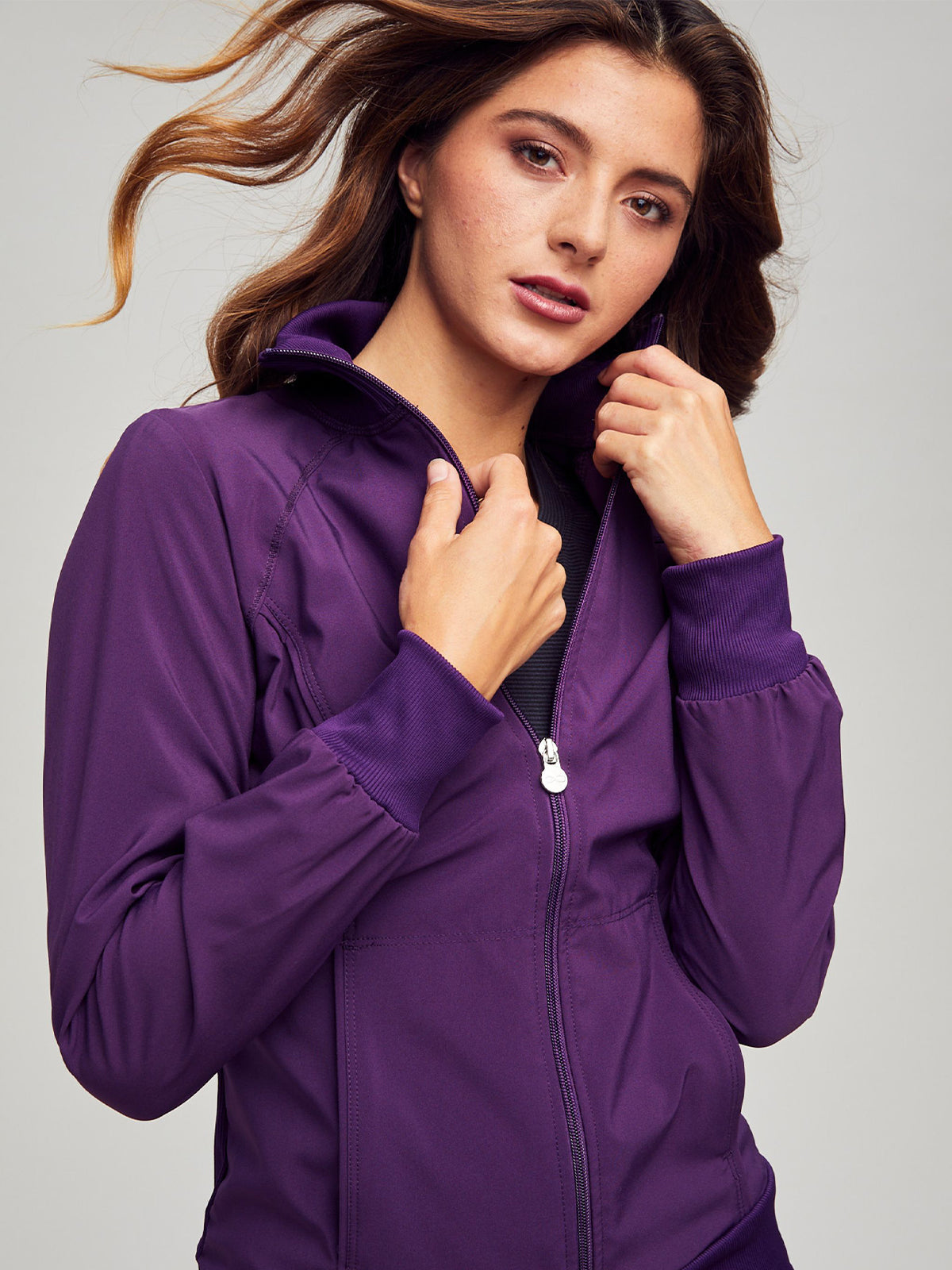 Women's 2-Pocket Contemporary Scrub Jacket