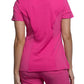 Women's 4-Pocket Mock Wrap Scrub Top