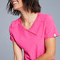 Women's 4-Pocket Mock Wrap Scrub Top