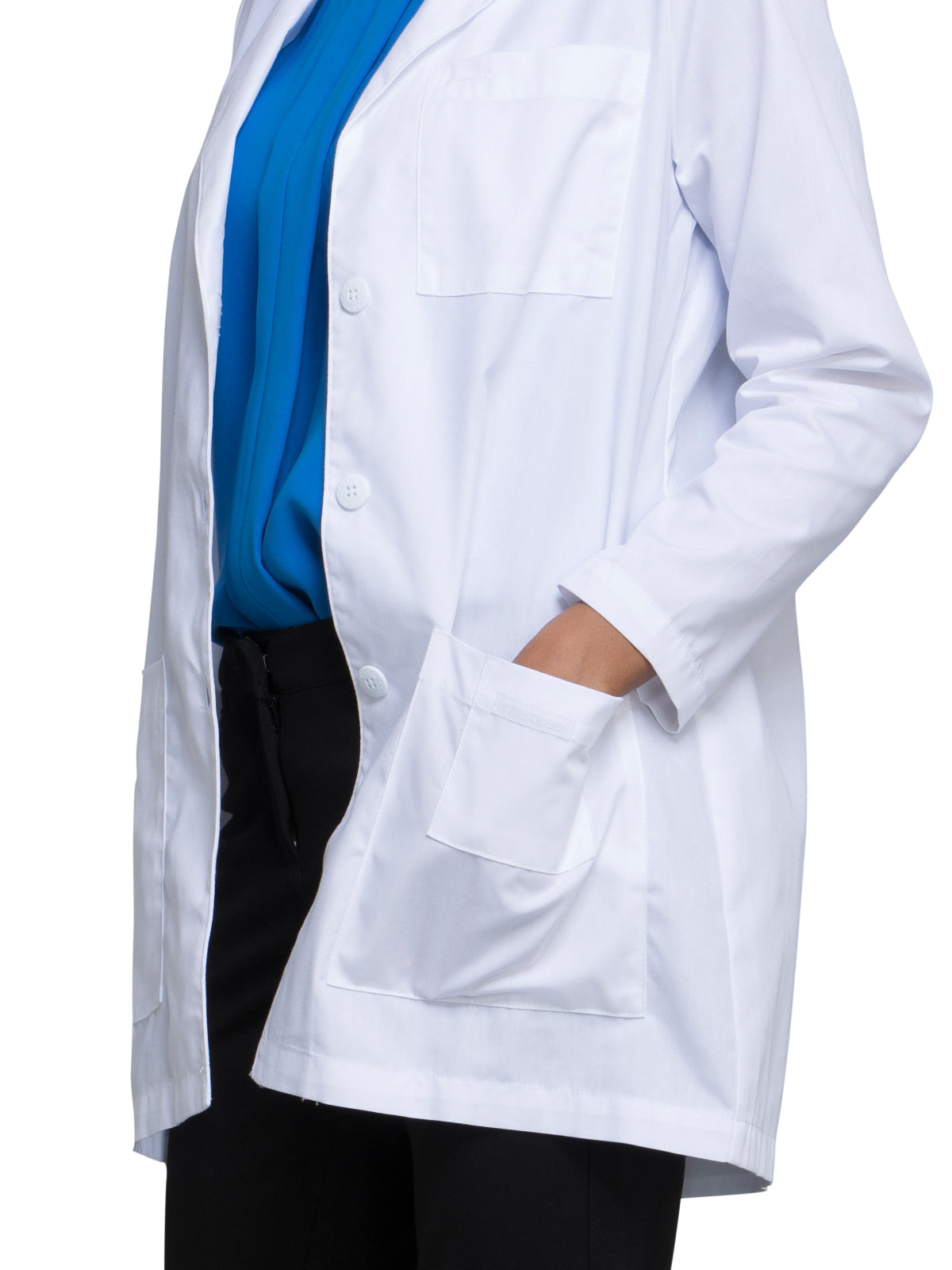 Women's Four-Pocket 32" Mid-Length Lab Coat