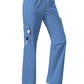 Women's Mid Rise Pull-On Cargo Scrub Pant