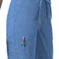 Unisex 5-Pocket Drawstring Cargo Scrub Pant