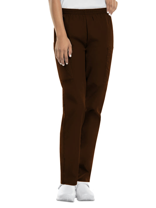 Women's Natural Rise Tapered Pull-On Cargo Pant