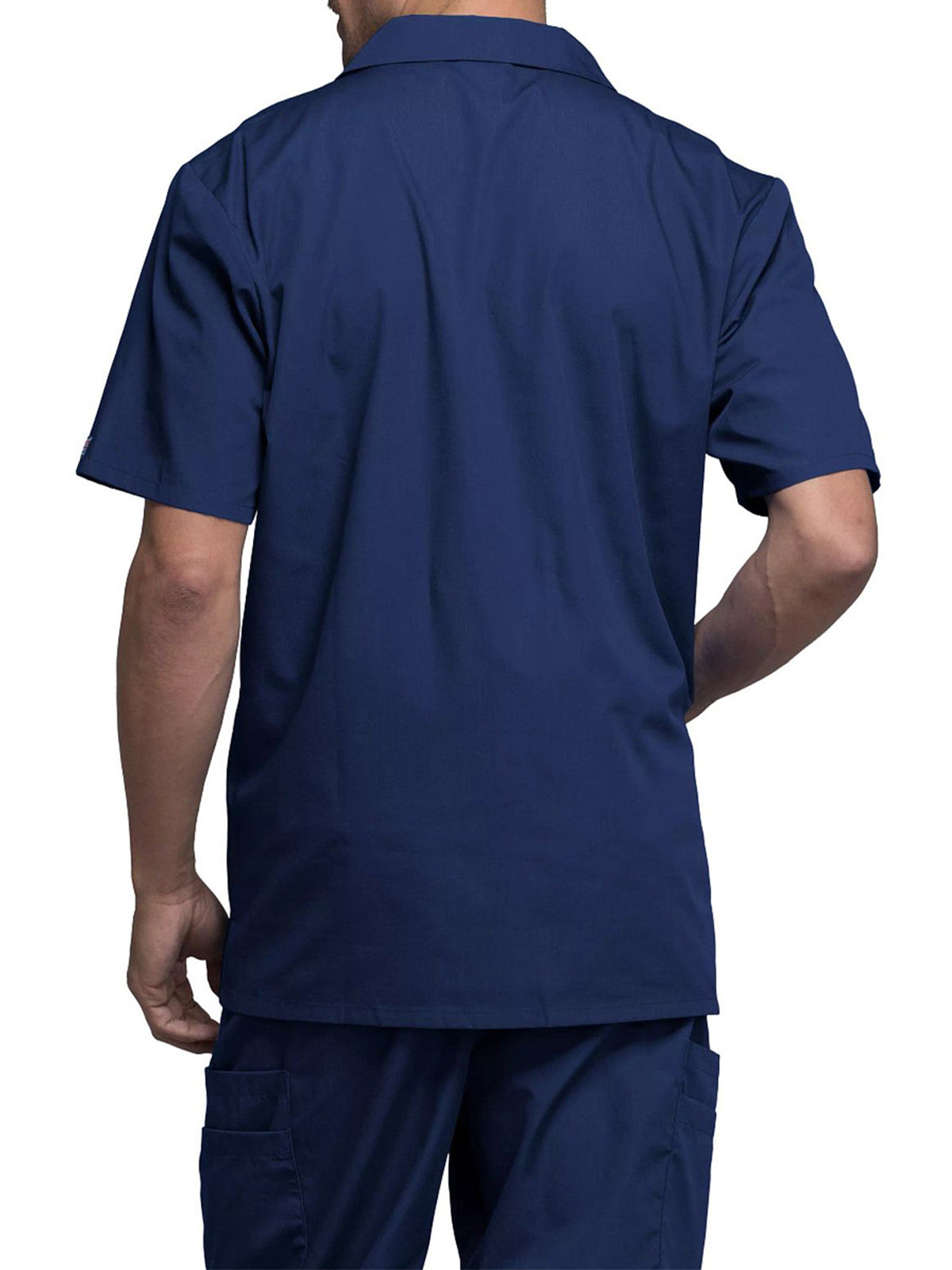 Men's Zip Front Scrub Jacket