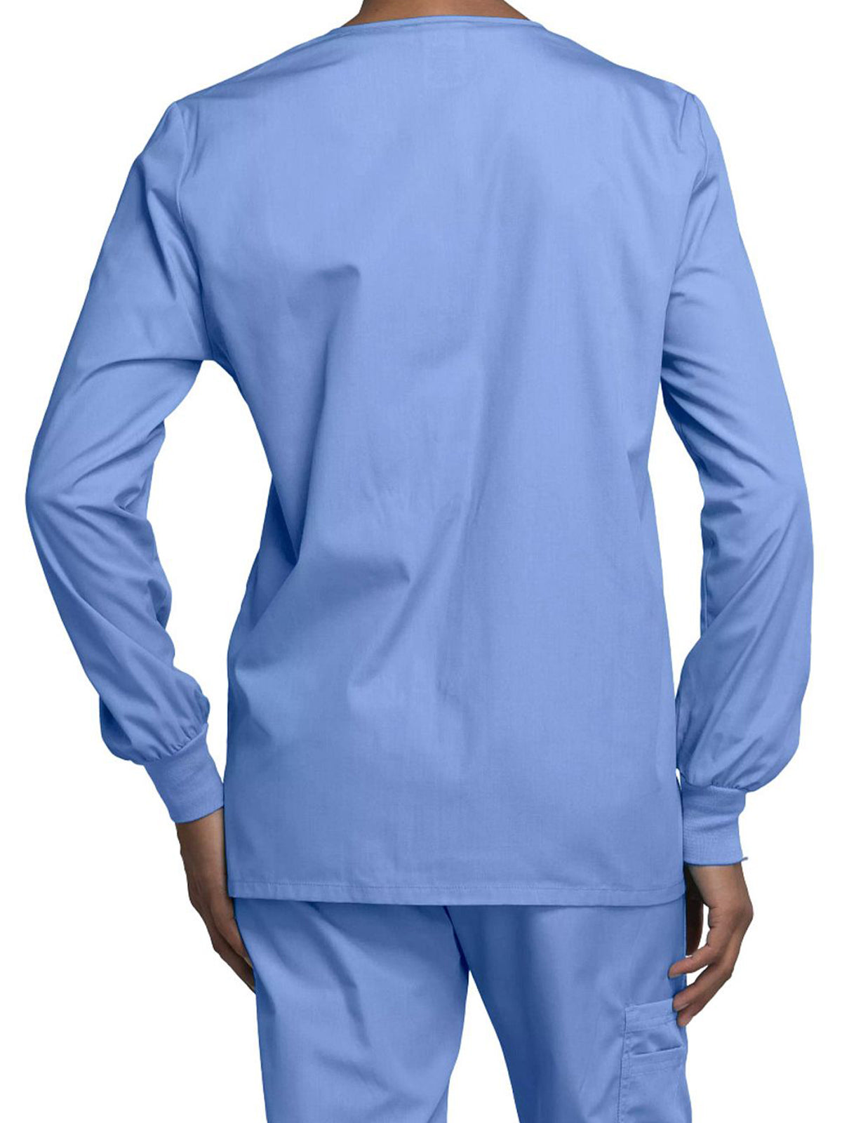 Women's Snap Front Scrub Jacket