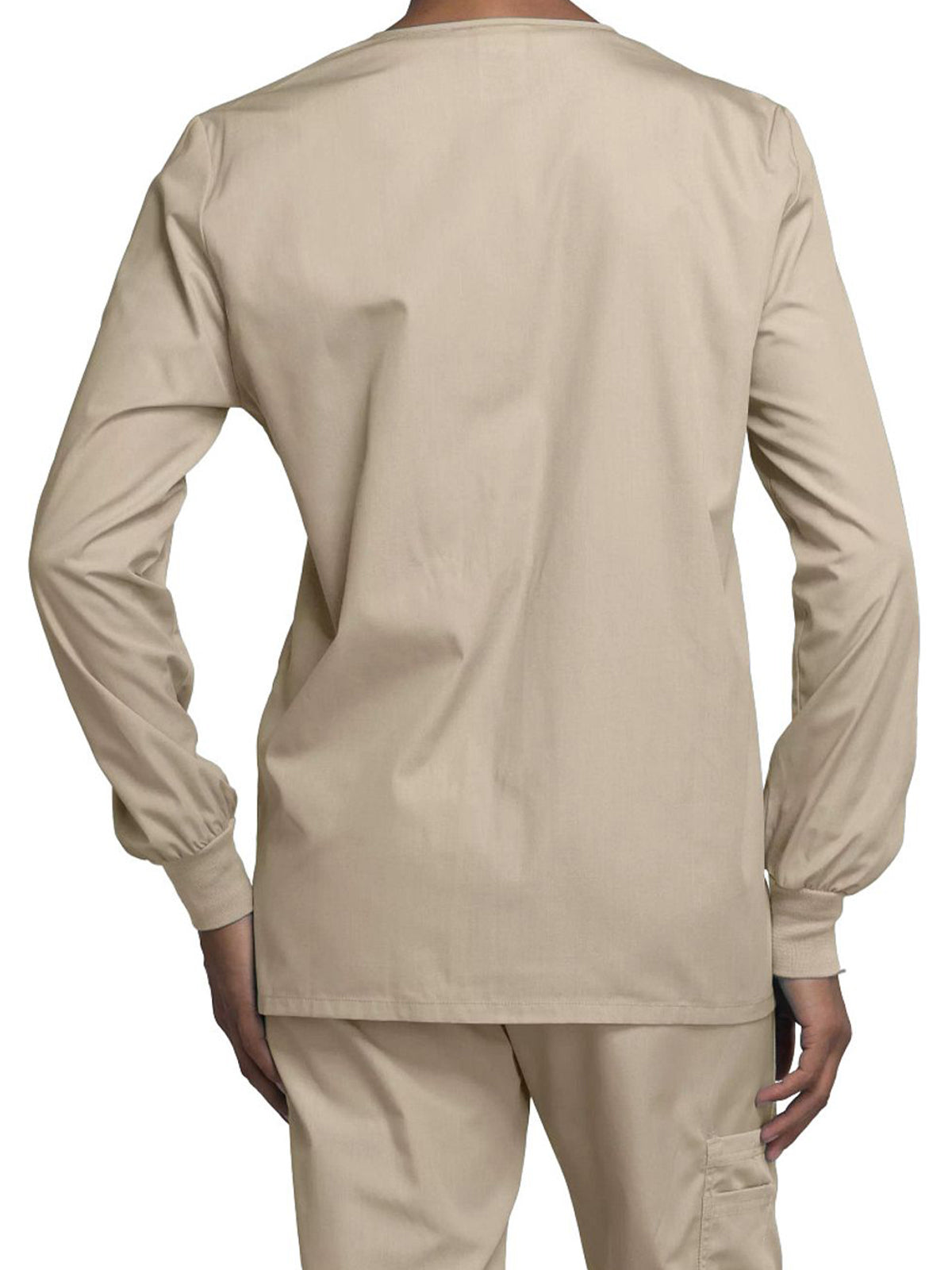 Women's Snap Front Scrub Jacket