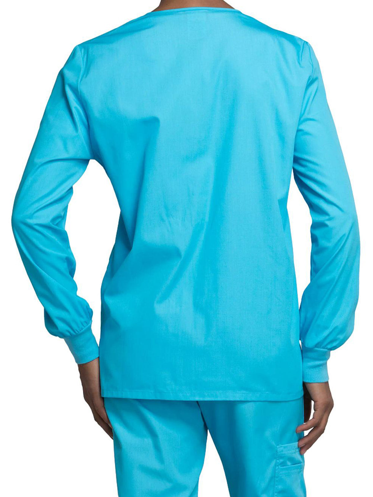 Women's Snap Front Scrub Jacket