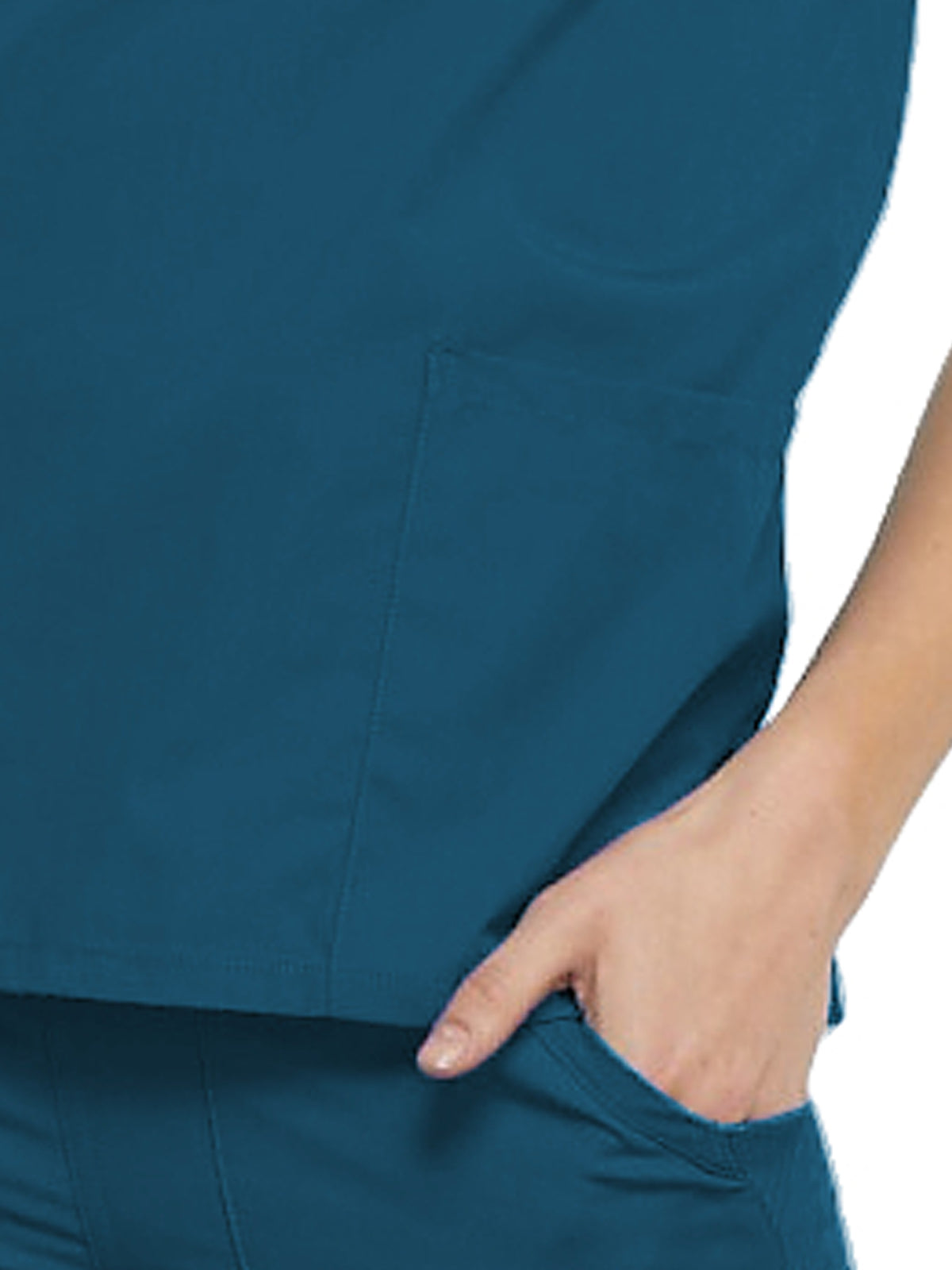 Women's 2-Pocket V-Neck Scrub Top