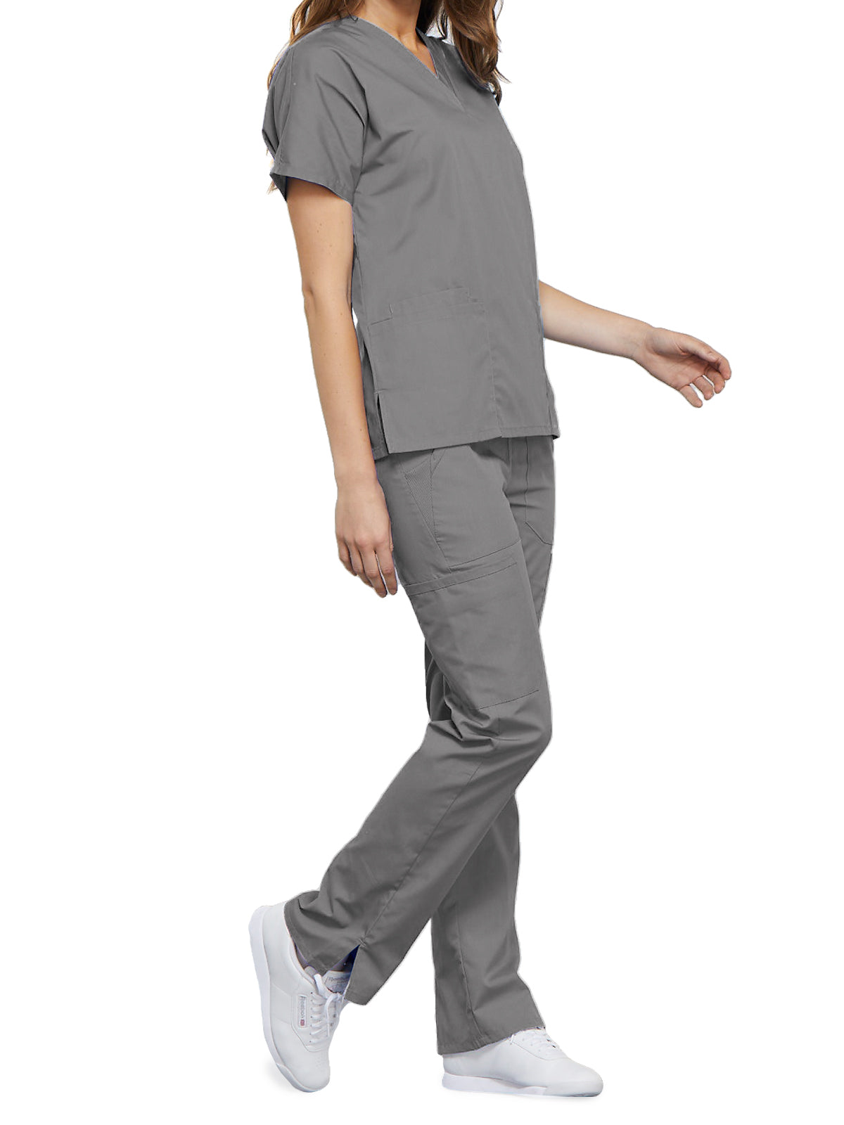 Women's 2-Pocket V-Neck Scrub Top