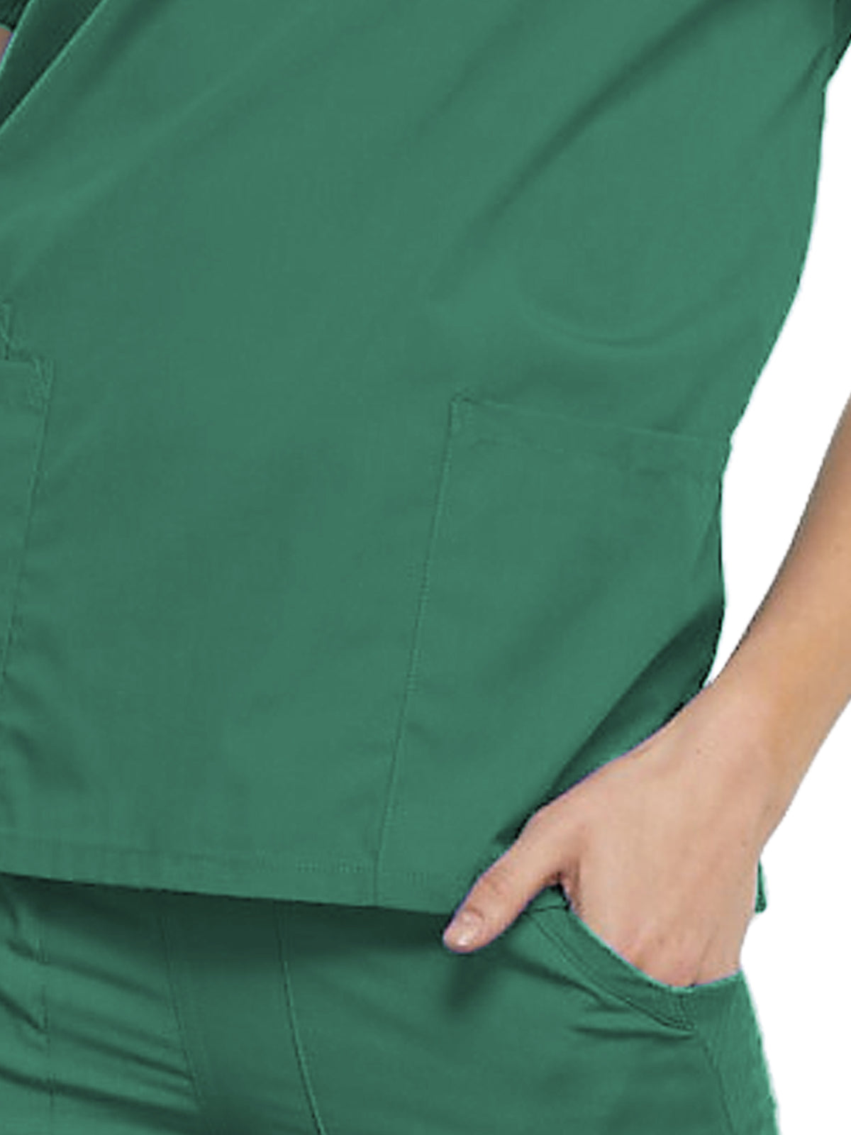 Women's 2-Pocket V-Neck Scrub Top