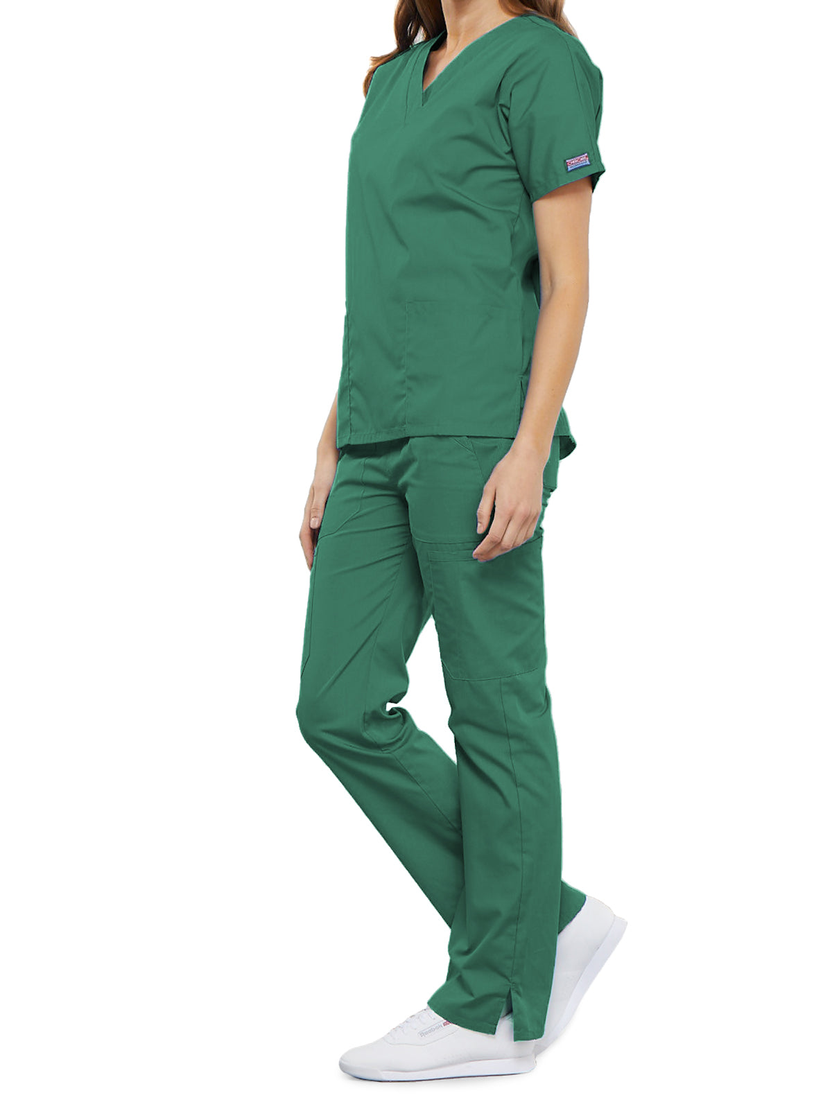 Women's 2-Pocket V-Neck Scrub Top