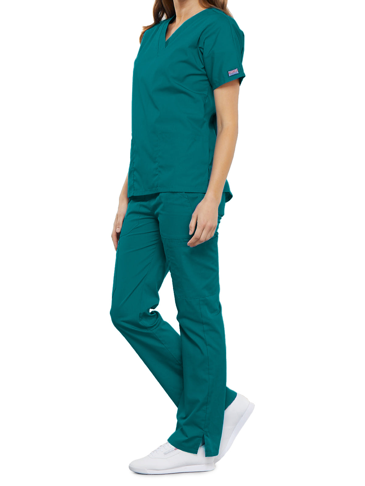 Women's 2-Pocket V-Neck Scrub Top