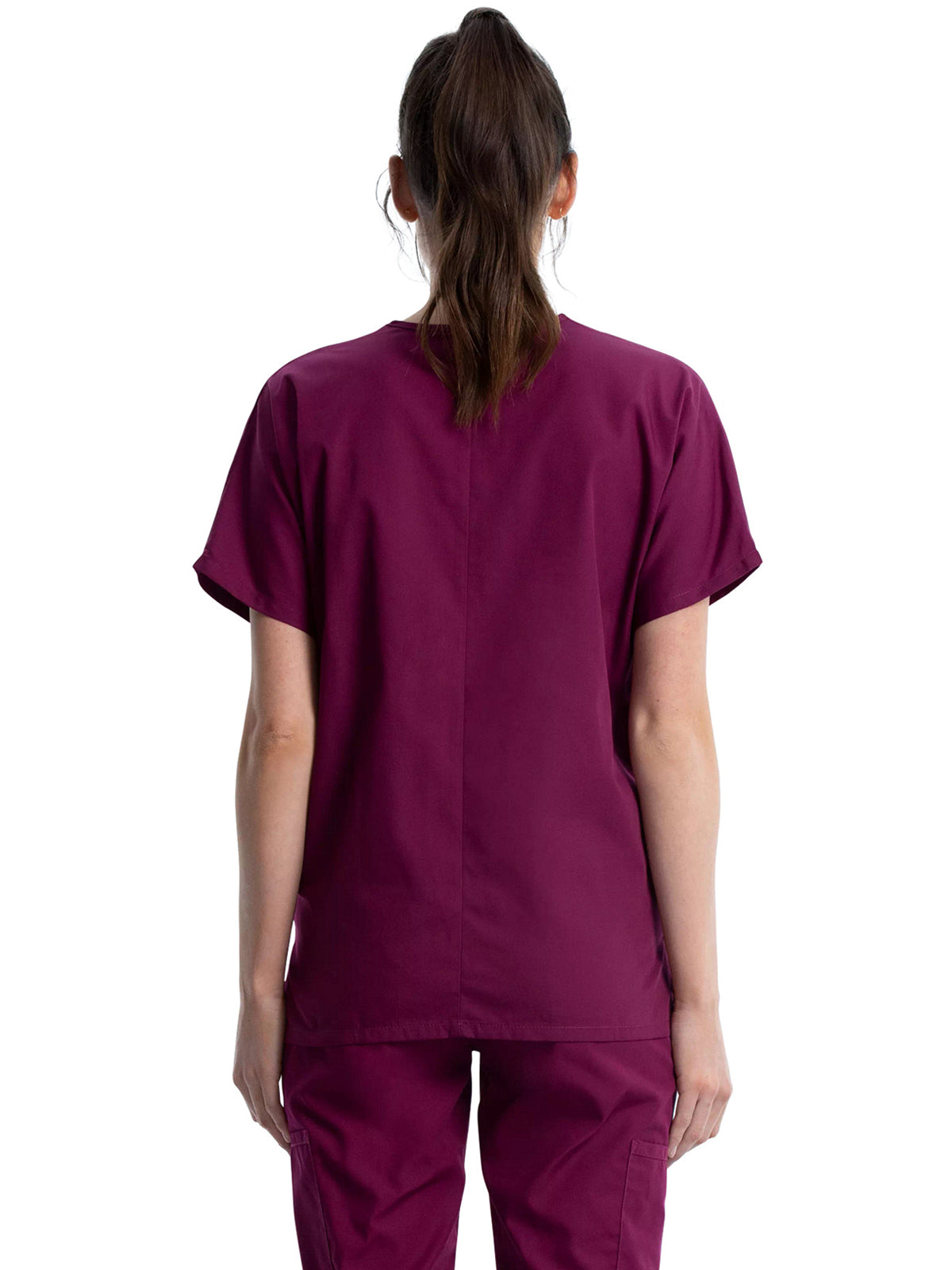 Women's 2-Pocket V-Neck Scrub Top