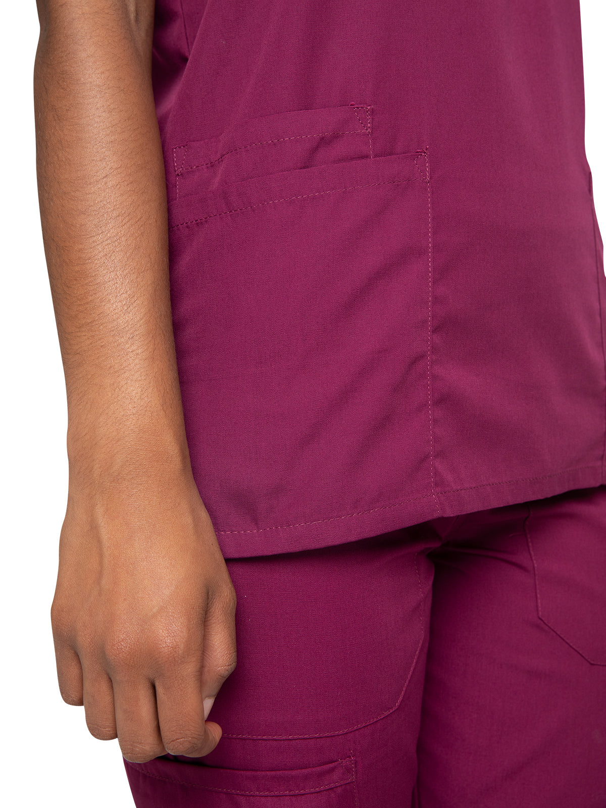 Women's 2-Pocket V-Neck Scrub Top